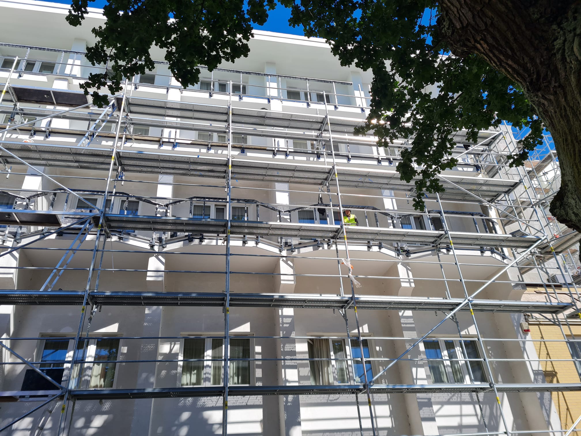 rusztowanie elewacyjne zdjęcie 2